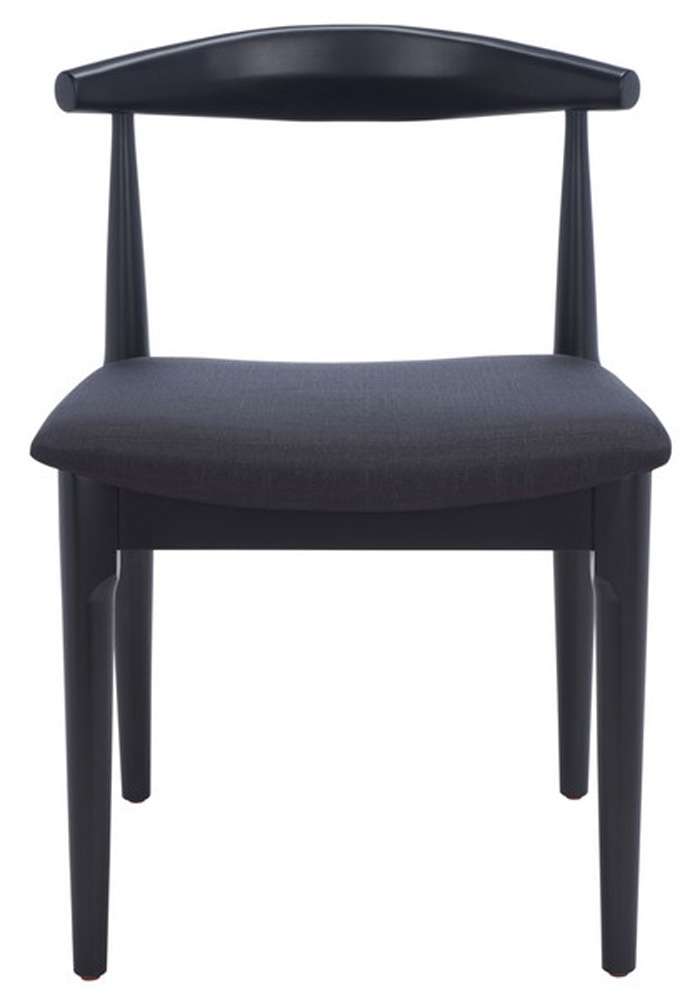 Safavieh - Lionel Retro Dining Chair - Black  (Set of 2) - DCH1003B-SET2 veiw 1