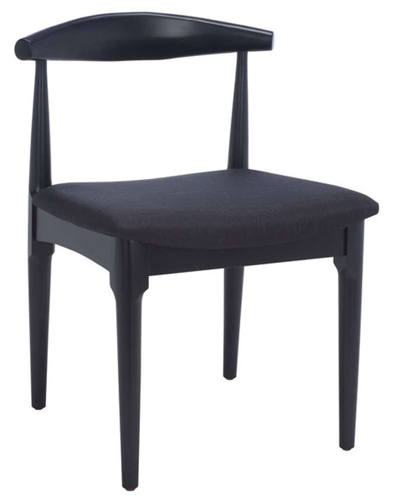Safavieh - Lionel Retro Dining Chair - Black  (Set of 2) - DCH1003B-SET2 veiw 3