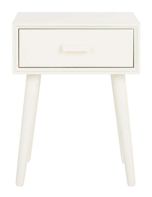 Safavieh - Lyle One Drawer Side Table - Antique - White - ACC5702A veiw 2
