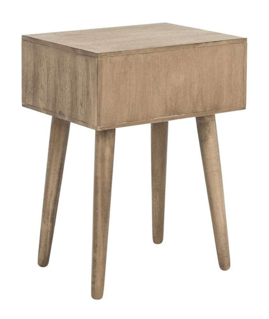 Safavieh - Lyle One Drawer Side Table - Light Brown - ACC5702B veiw 1