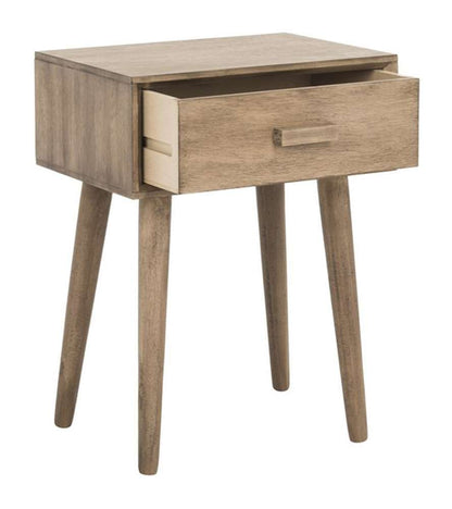 Safavieh - Lyle One Drawer Side Table - Light Brown - ACC5702B veiw 4