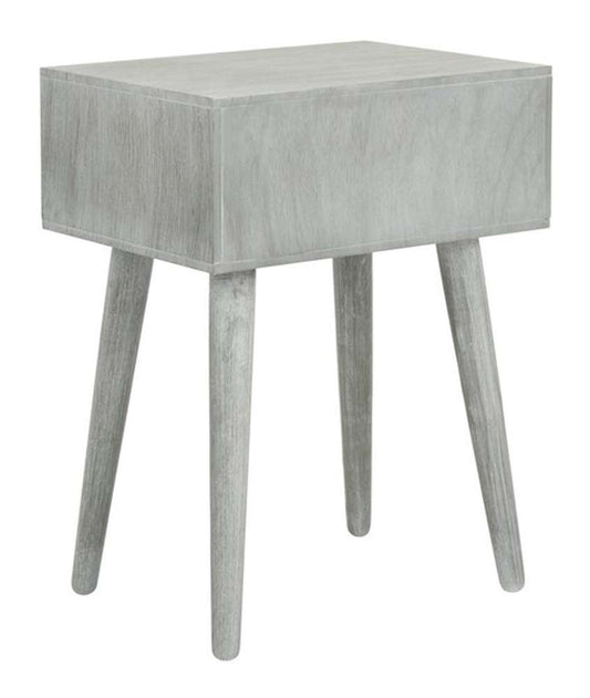 Safavieh - Lyle One Drawer Side Table - Slate - Grey - ACC5702C veiw 1