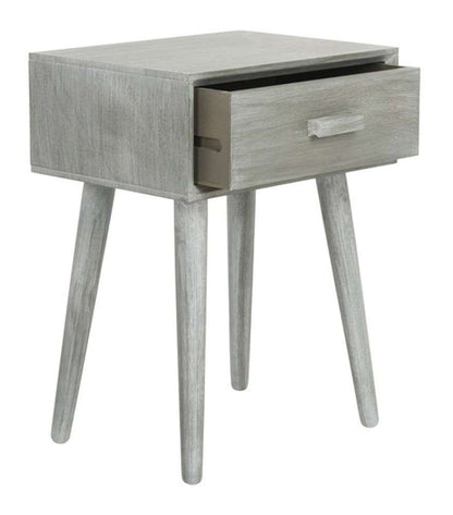Safavieh - Lyle One Drawer Side Table - Slate - Grey - ACC5702C veiw 4