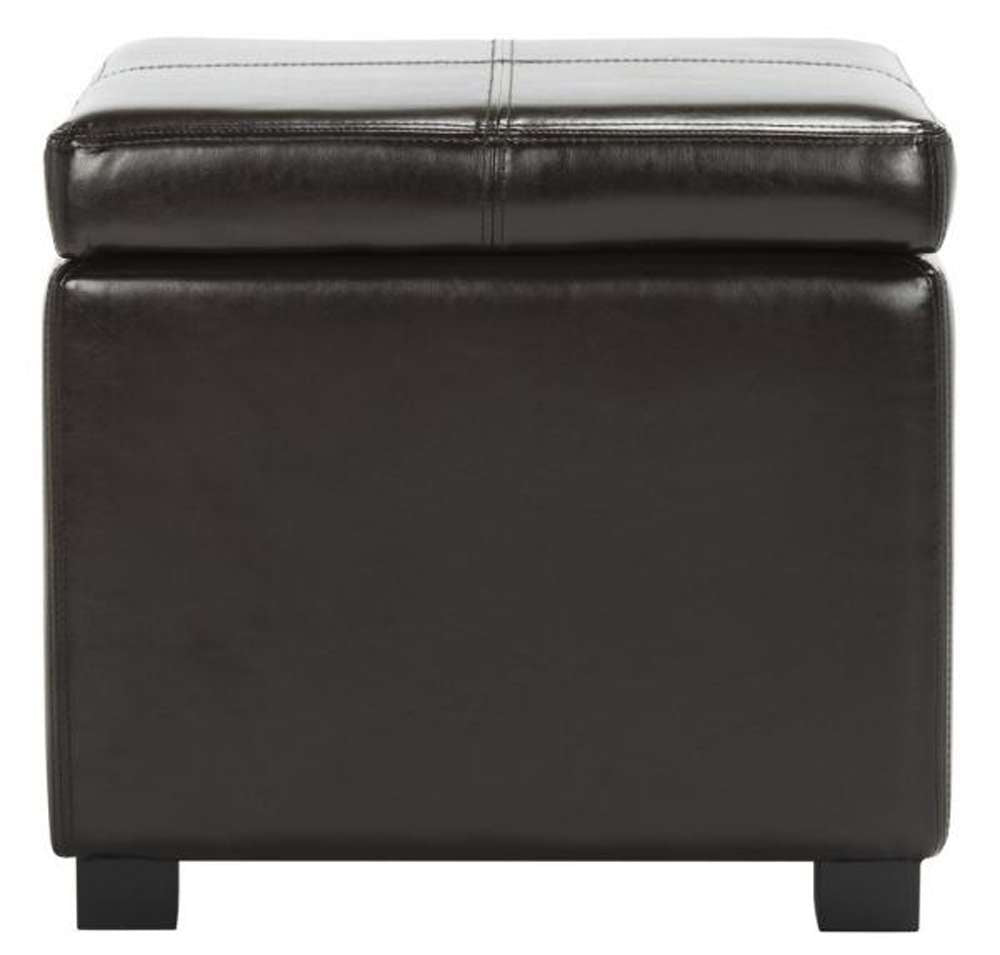 Safavieh - Madison Sq Ottoman - Brown - HUD8228A veiw 1