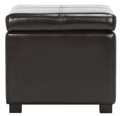 Safavieh - Madison Sq Ottoman - Brown - HUD8228A veiw 1