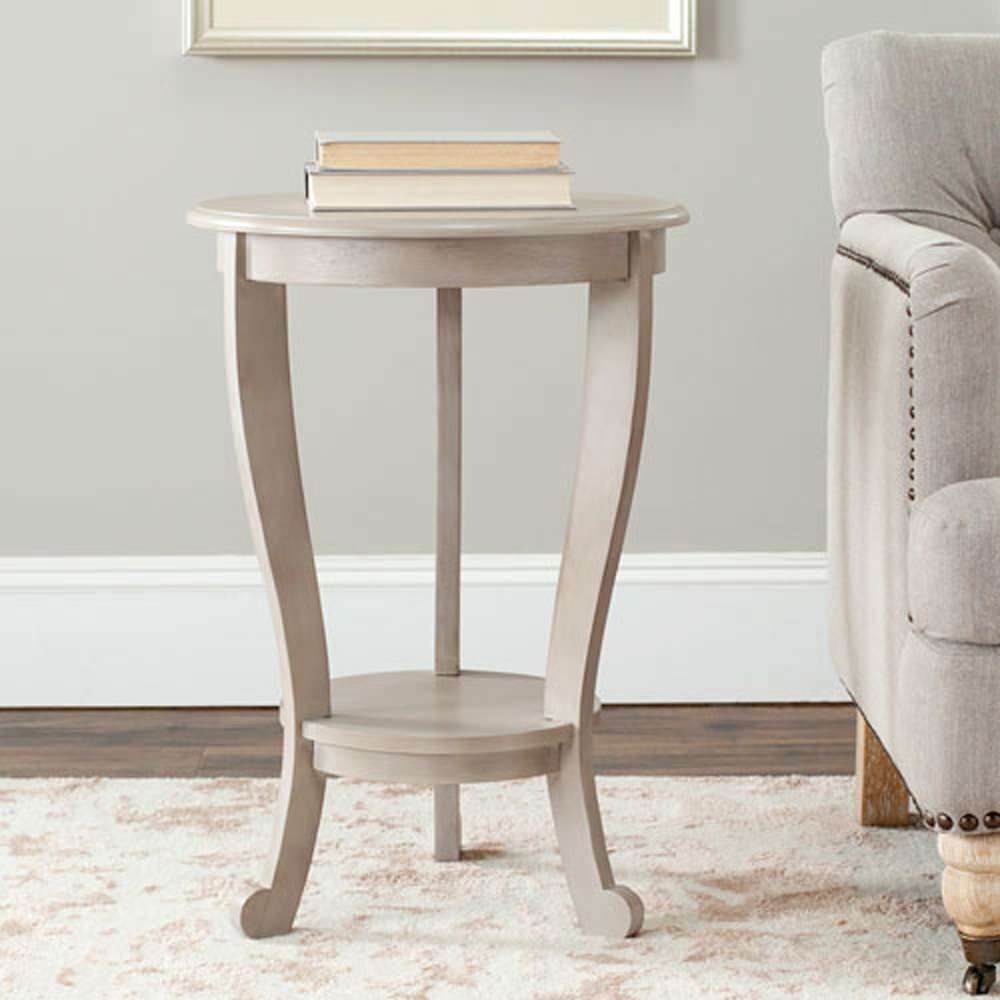 Safavieh - Mary Pedestal Table - Vintage Grey - AMH5711A veiw 1