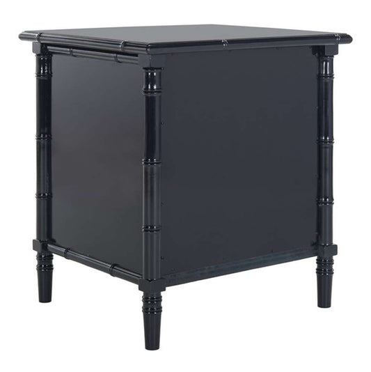 Safavieh - Mina 3 Drawer Nightstand - Navy - Gold - NST3500A veiw 1