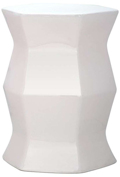Safavieh - Modern Hexagon Garden Stool - Creme - ACS4542B veiw 1
