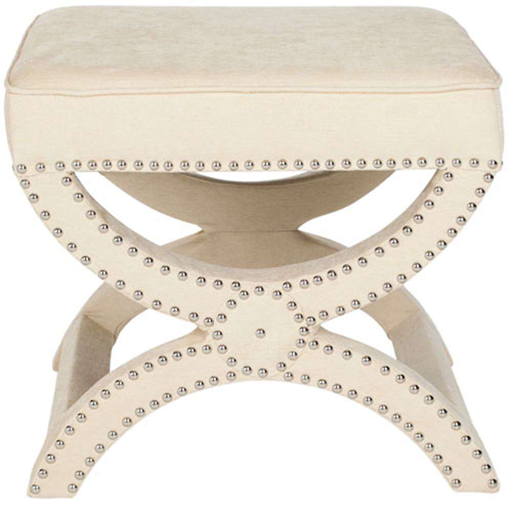 Safavieh - Mystic Ottoman - Cream - MCR4645A veiw 1