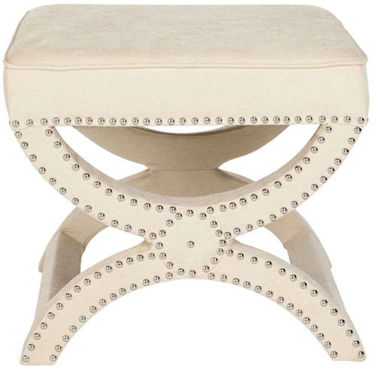 Safavieh - Mystic Ottoman - Cream - MCR4645A veiw 1