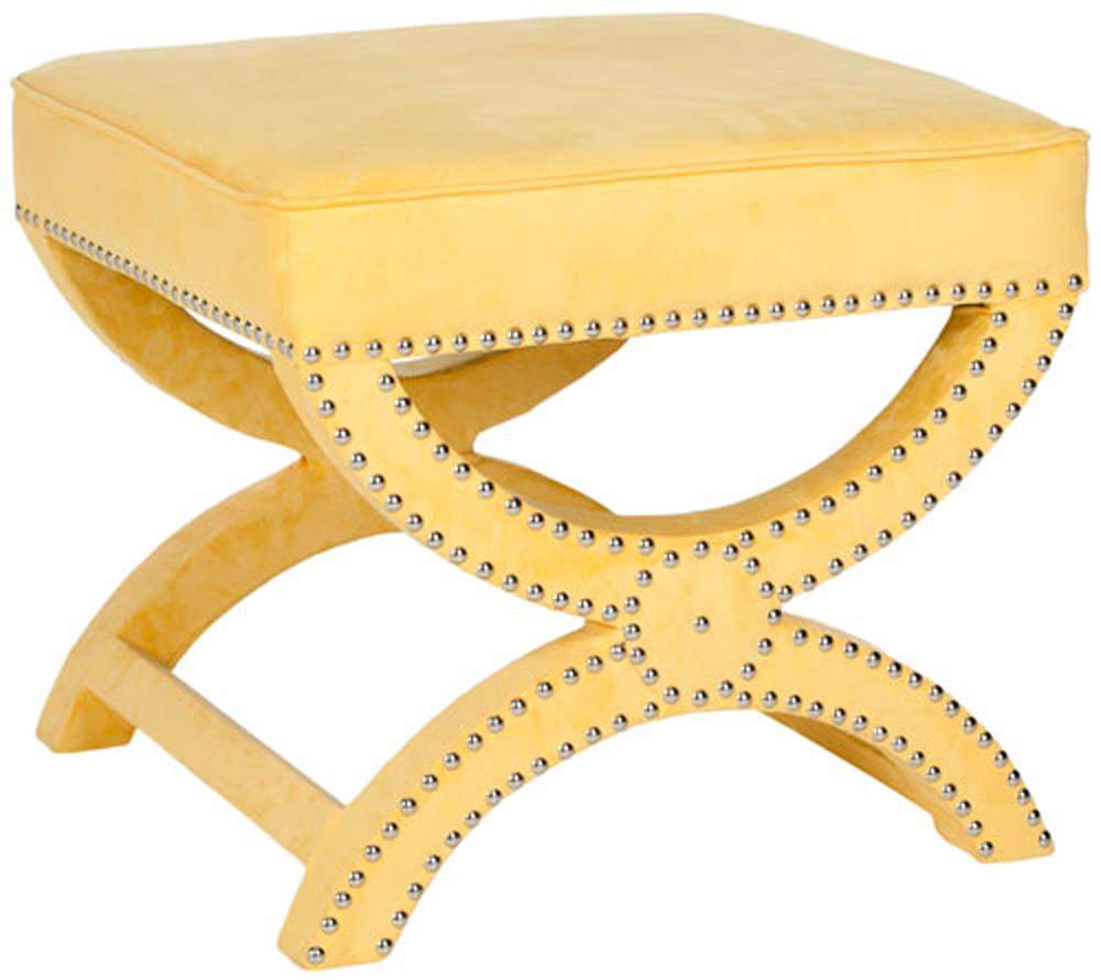 Safavieh - Mystic Ottoman - Yellow - MCR4645C veiw 3