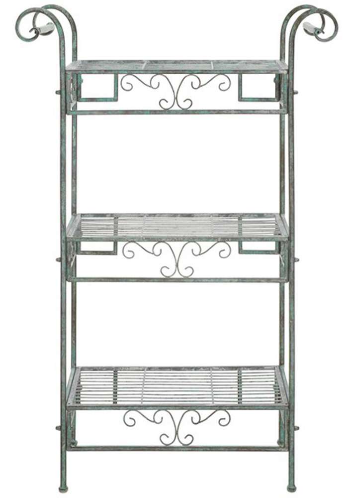 Safavieh - Noreen 3 Tier Shelf - Antique Dark Green  - PAT5006D veiw 1