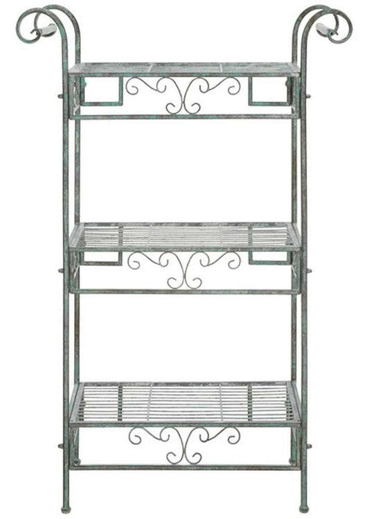 Safavieh - Noreen 3 Tier Shelf - Antique Dark Green  - PAT5006D veiw 1