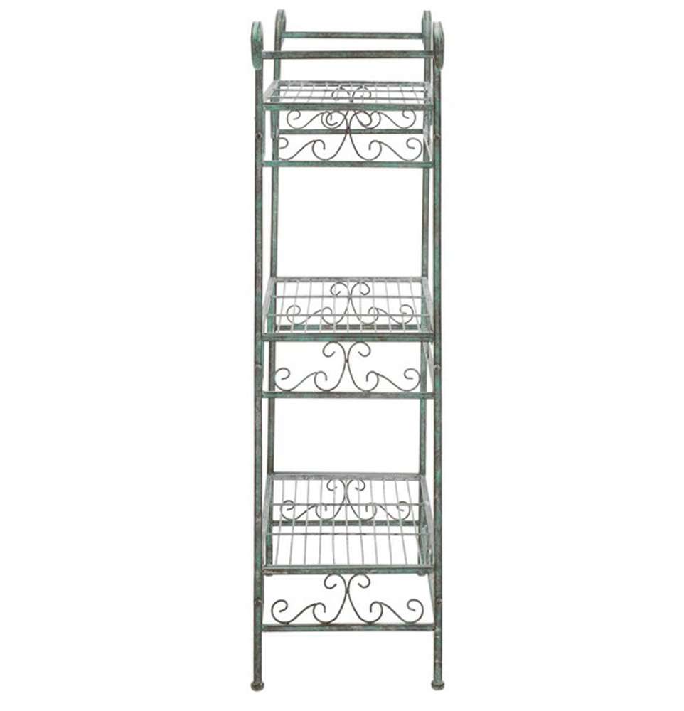Safavieh - Noreen 3 Tier Shelf - Antique Dark Green  - PAT5006D veiw 4