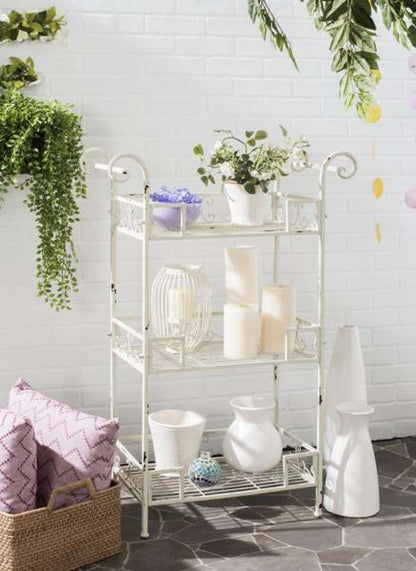 Safavieh - Noreen 3 Tier Shelf - Antique White - PAT5006A veiw 2