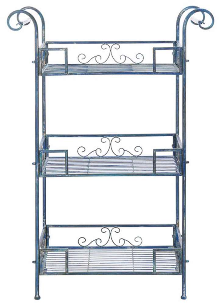 Safavieh - Noreen 3 Tier Shelf - Mossy Blue  - PAT5006C veiw 1
