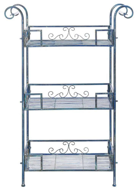 Safavieh - Noreen 3 Tier Shelf - Mossy Blue  - PAT5006C veiw 1