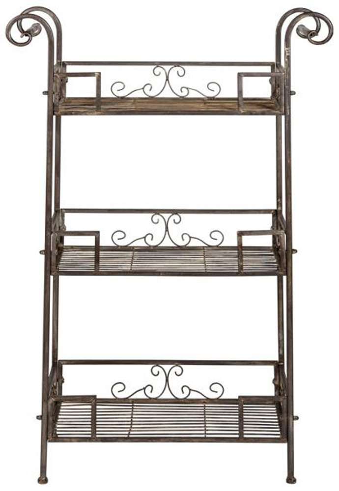Safavieh - Noreen 3 Tier Shelf - Rustic Brown - PAT5006B veiw 1