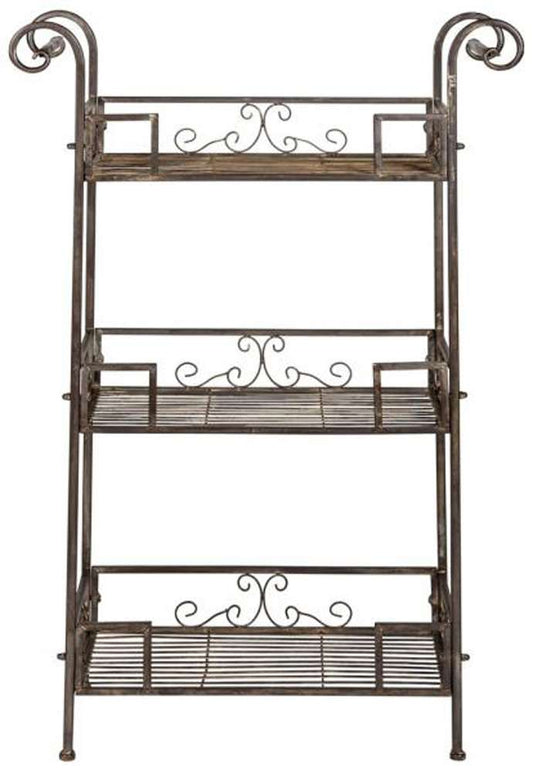 Safavieh - Noreen 3 Tier Shelf - Rustic Brown - PAT5006B veiw 1