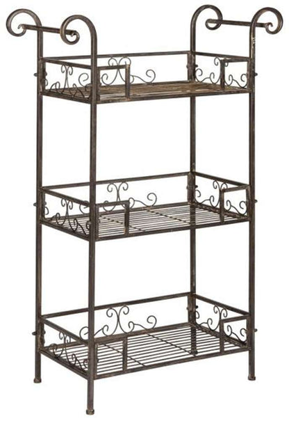 Safavieh - Noreen 3 Tier Shelf - Rustic Brown - PAT5006B veiw 3