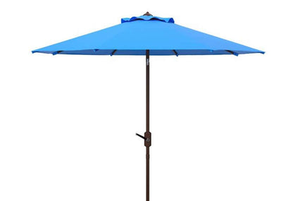 Safavieh - Ortega 9 Ft Crank Umbrella - Pacific - PAT8001P veiw 1