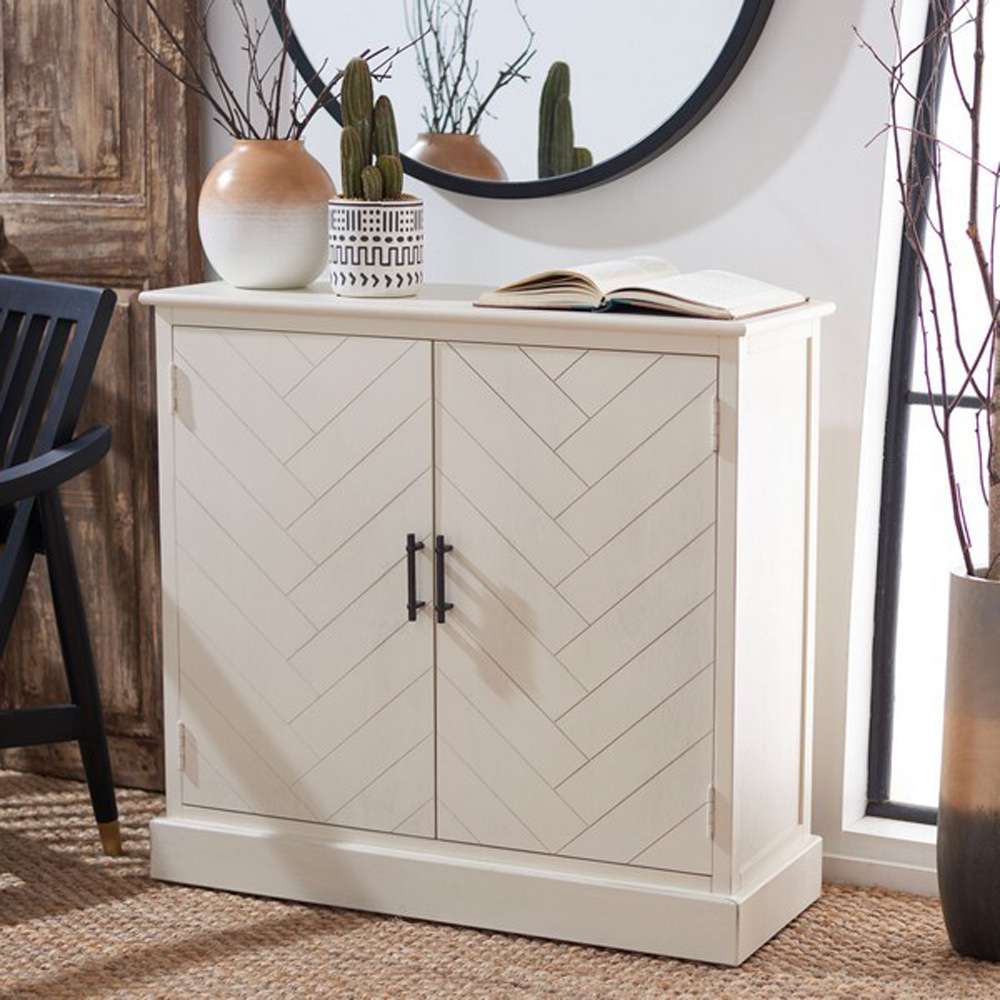 Safavieh - Peyton 2Door Sideboard - Distressed White  - CNS5712A veiw 3