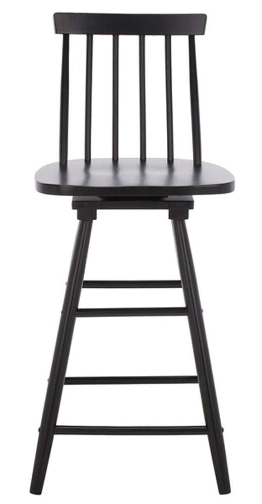 Safavieh - Quai Swivel Counter Stool - Black - BST1404A veiw 1
