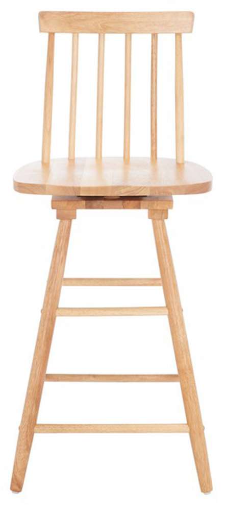 Safavieh - Quai Swivel Counter Stool - Natural - BST1404D veiw 1