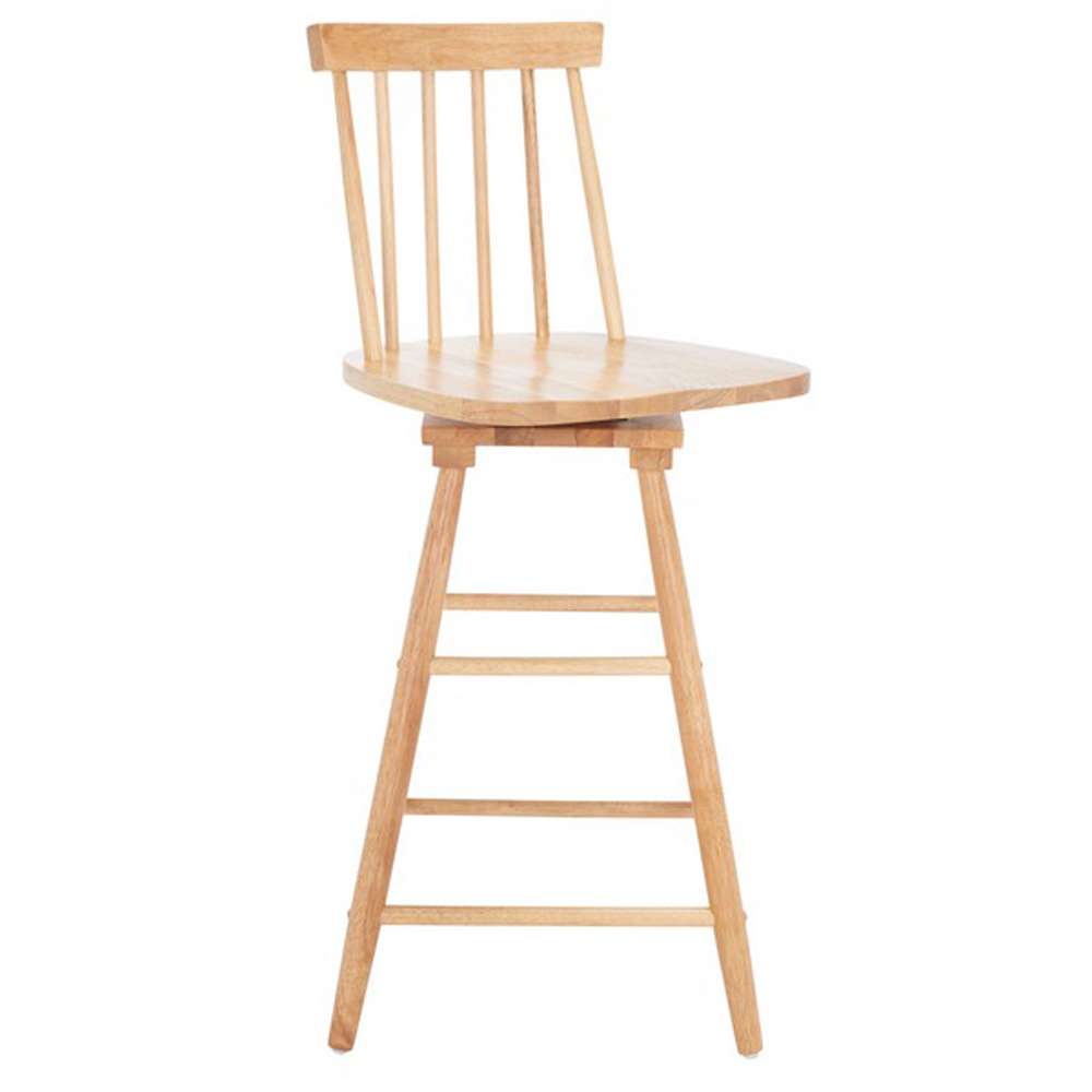 Safavieh - Quai Swivel Counter Stool - Natural - BST1404D veiw 3
