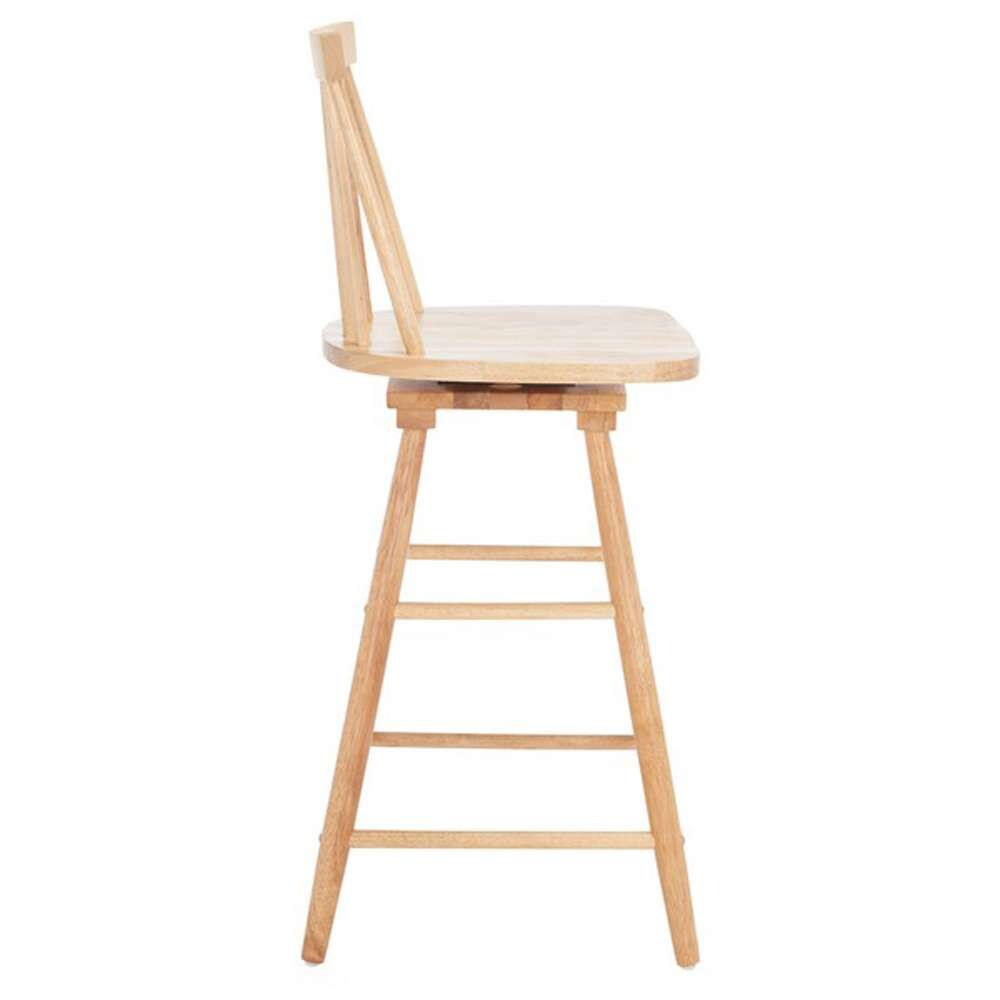 Safavieh - Quai Swivel Counter Stool - Natural - BST1404D veiw 4