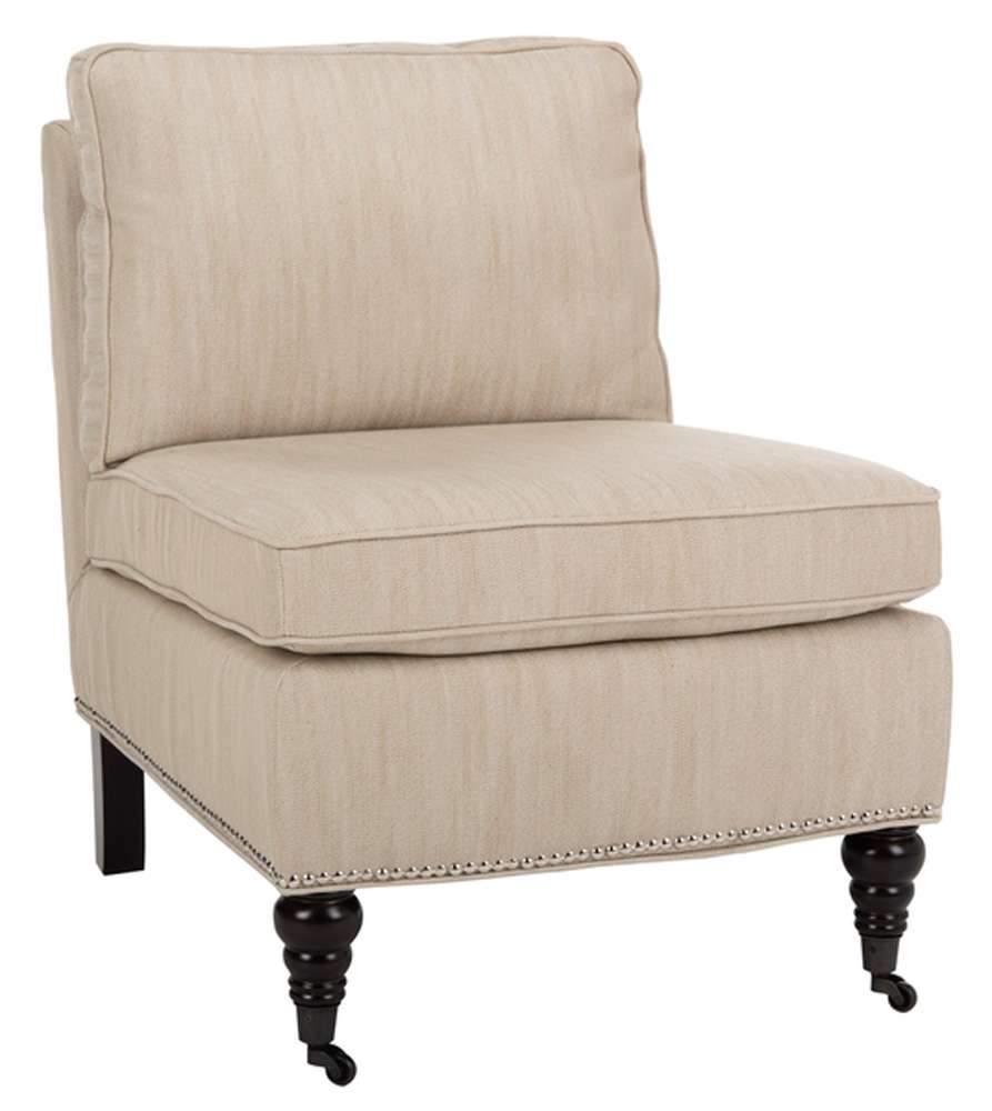 Safavieh - Randy Slipper Chair - Beige - MCR4584D veiw 3