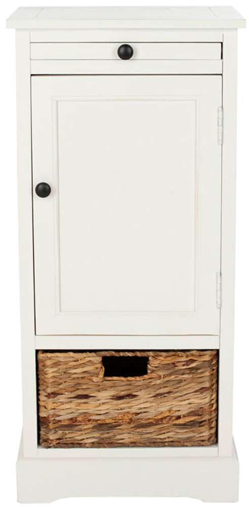 Safavieh - Raven Storage Unit - Distressed Cream  - AMH5703C veiw 1