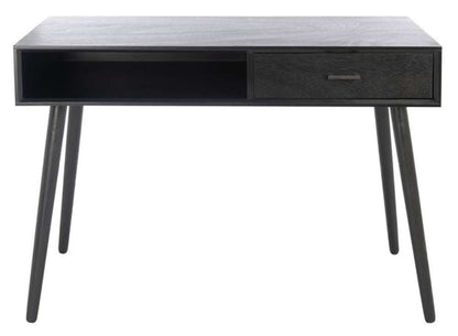 Safavieh - Remy 1 Drawer Writing  Desk - Black - DSK5700B veiw 1