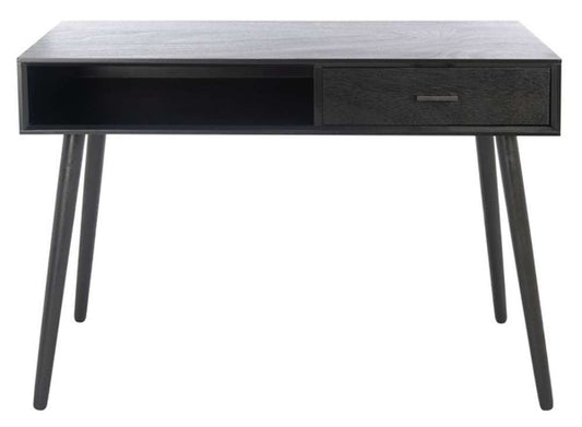 Safavieh - Remy 1 Drawer Writing  Desk - Black - DSK5700B veiw 1