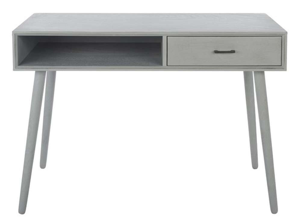 Safavieh - Remy 1 Drawer Writing  Desk - Distressed Grey - DSK5700D veiw 1