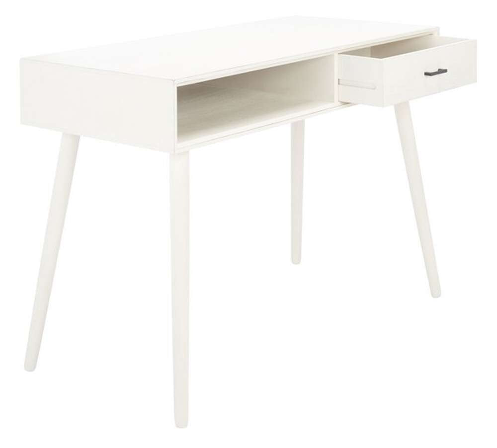 Safavieh - Remy 1 Drawer Writing  Desk - Distressed White  - DSK5700A veiw 4