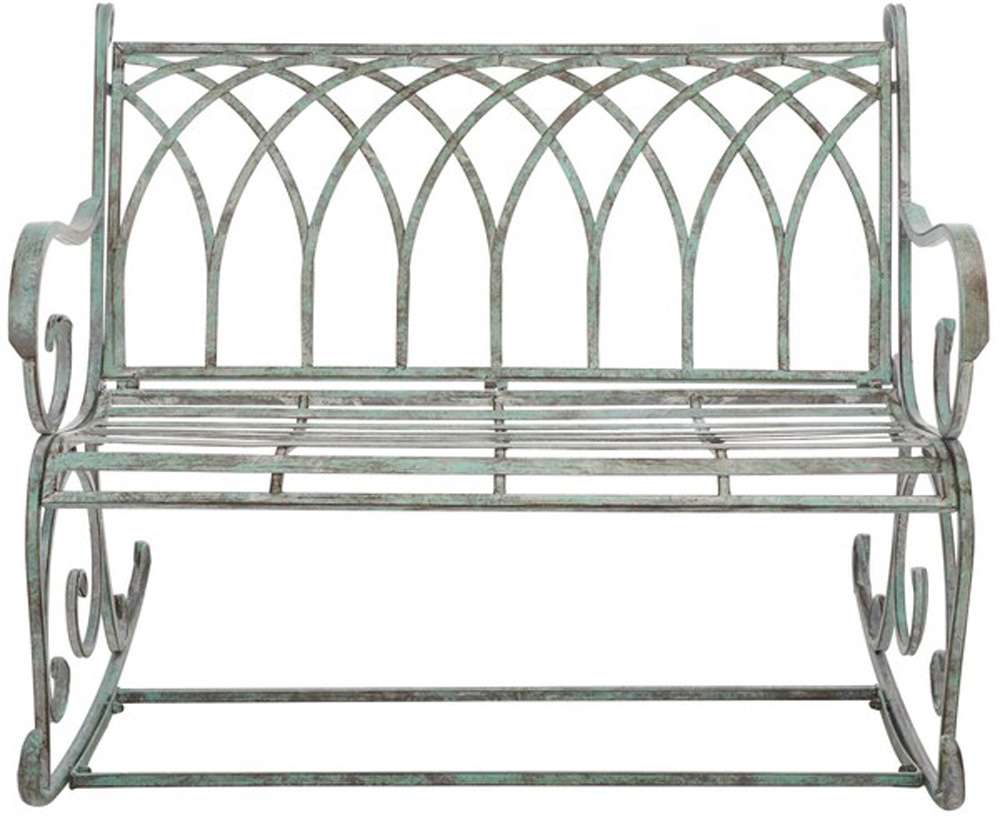 Safavieh - Ressi Rock Bench - Antique Dark Green  - PAT5021D veiw 1