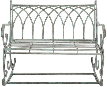 Safavieh - Ressi Rock Bench - Antique Dark Green  - PAT5021D veiw 1