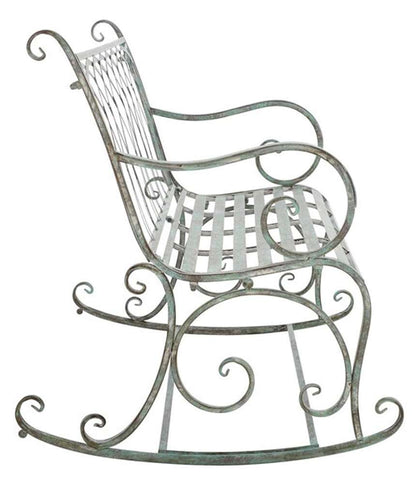 Safavieh - Ressi Rock Bench - Antique Dark Green  - PAT5021D veiw 2