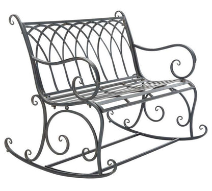 Safavieh - Ressi Rock Bench - Black Rust  - PAT5021B veiw 3