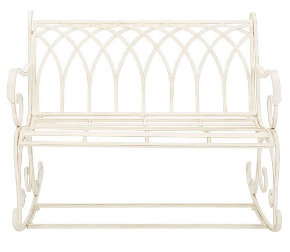 Safavieh - Ressi Rock Bench - Pearl White  - PAT5021A veiw 1