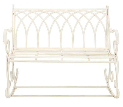 Safavieh - Ressi Rock Bench - Pearl White  - PAT5021A veiw 1