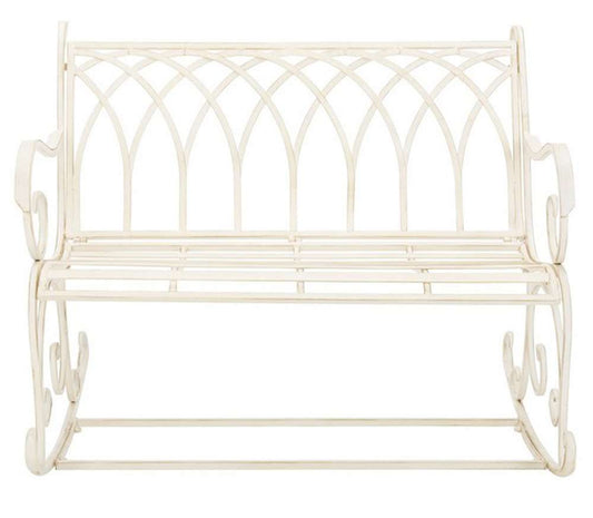 Safavieh - Ressi Rock Bench - Pearl White  - PAT5021A veiw 1