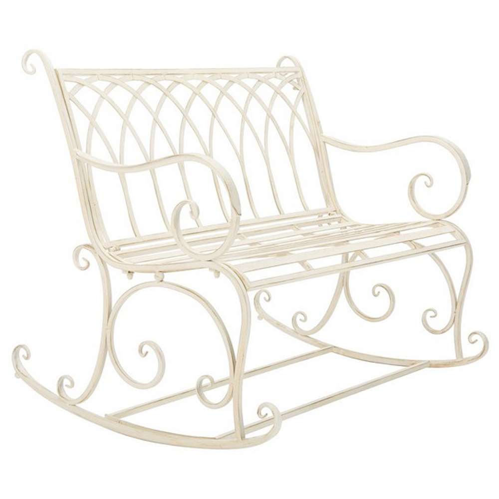 Safavieh - Ressi Rock Bench - Pearl White  - PAT5021A veiw 3