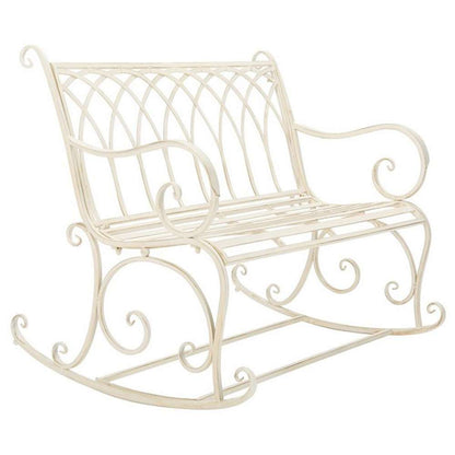 Safavieh - Ressi Rock Bench - Pearl White  - PAT5021A veiw 3
