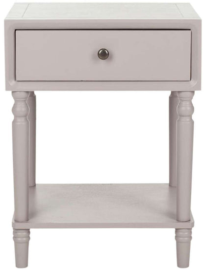 Safavieh - Siobhan Accent Table Wstorage Drw - Grey - AMH6611C veiw 1