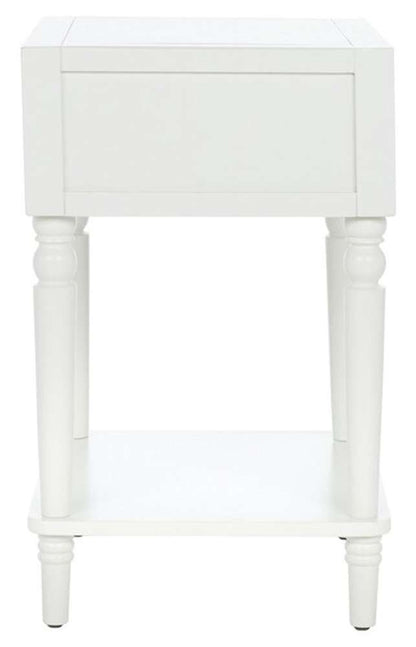 Safavieh - Siobhan Accent Table Wstorage Drw - Off White - AMH6611A veiw 4
