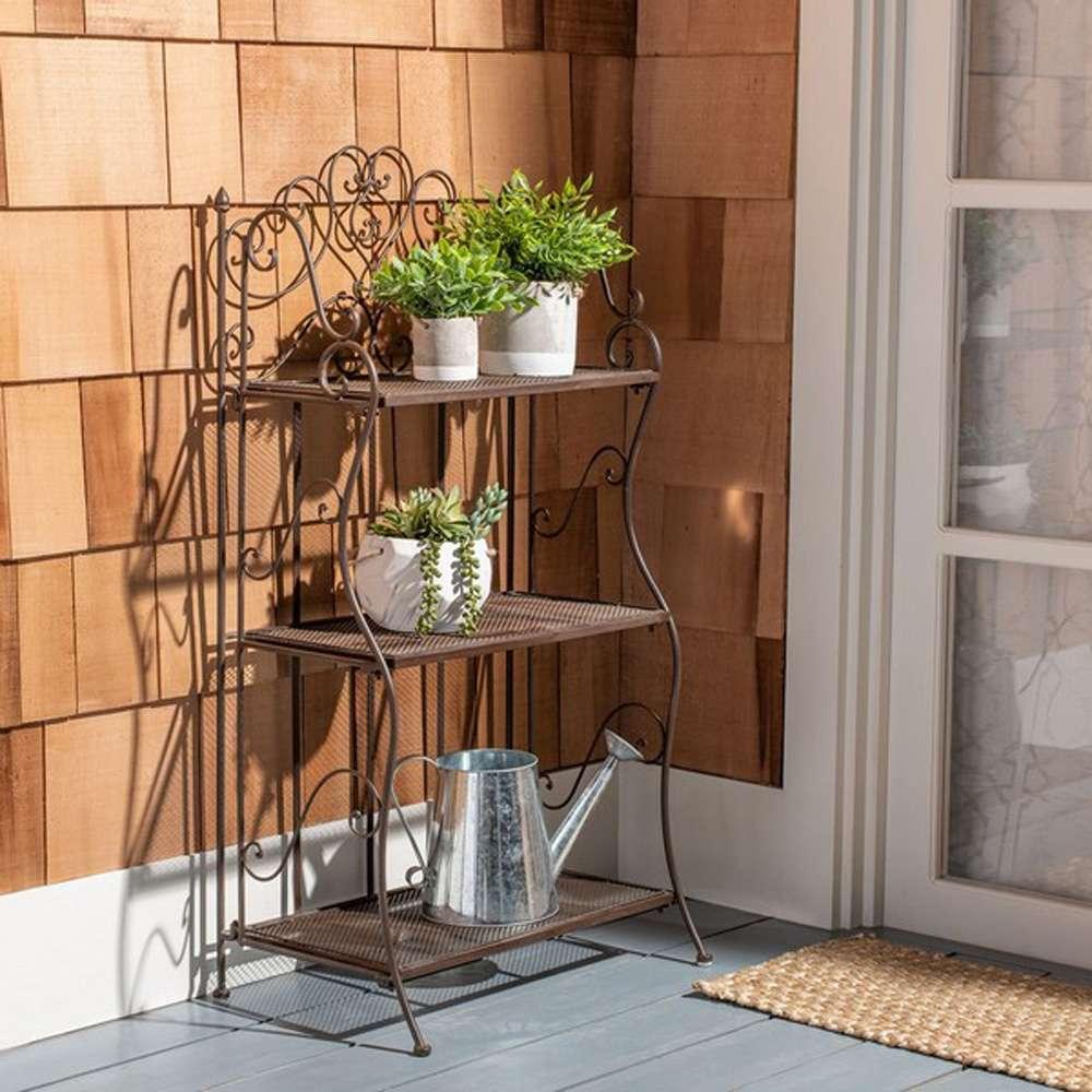Safavieh - Torus 3-Tier Shelf - Unearthed Rust  - PAT5022B veiw 2