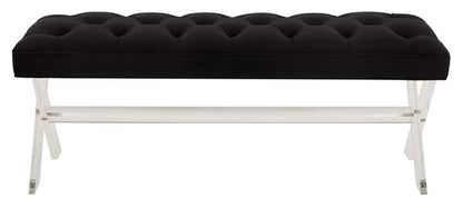 Safavieh - Tourmaline Acrylic Bench - Black - SFV4722E veiw 1