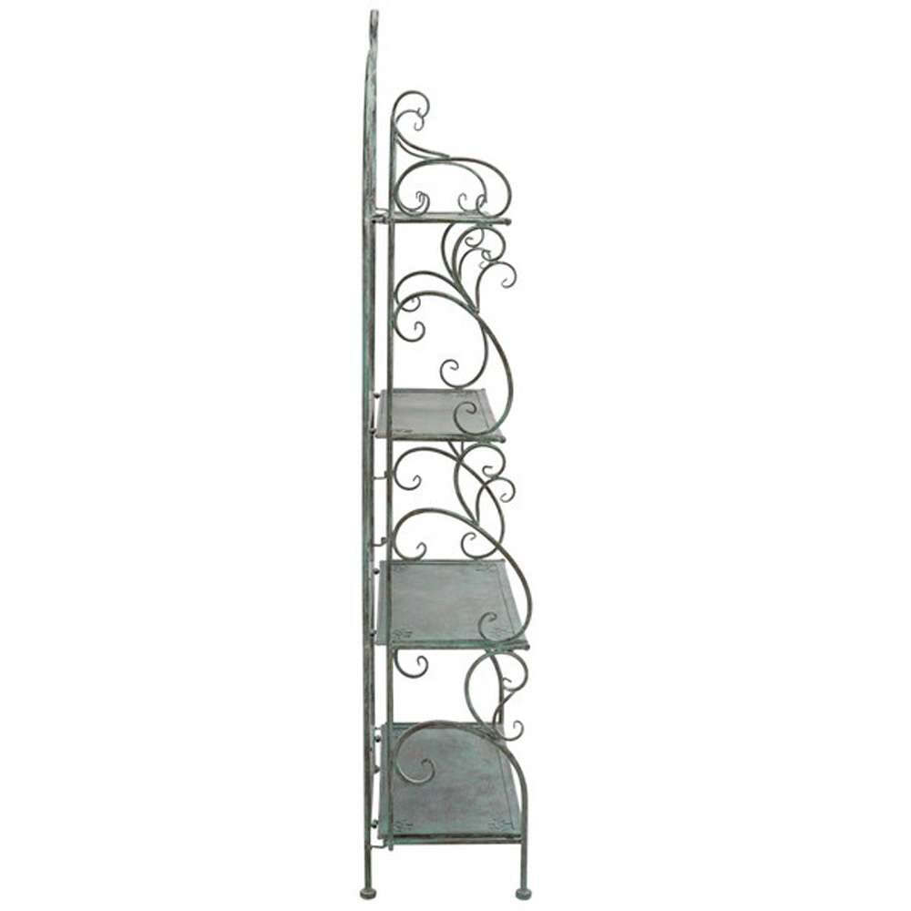 Safavieh - Tyrique 4 Tier Shelf Unit - Antique Dark Green  - PAT5033D veiw 4